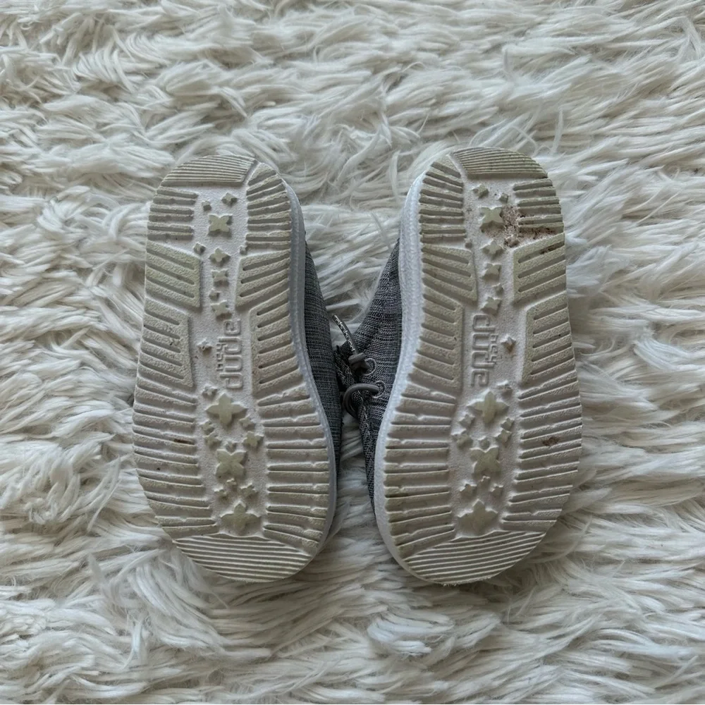 Hey Dude Wally Toddler Gray Slip On Size 5